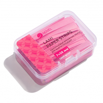 Бумажные ленты розовые 7*50 мм